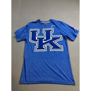 Nike Kentucky Wildcats T-Shirt Mens Medium Blue UK Standard Fit College‎
